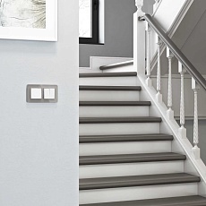 Рамка Werkel Elite на 2 поста дымчатый W0022417 4690389180699 1