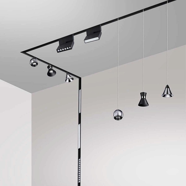 Трековый низковольтный светодиодный светильник Novotech Shino Flum 358393 Фото № 3