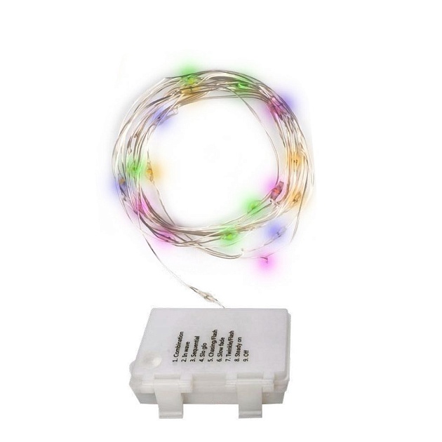Светодиодная гирлянда ФАZA роса разноцветная DC-G03-50M изображение 1 Светодиодная гирлянда ФАZA роса разноцветная DC-G03-50M Фото № 1