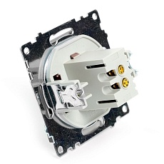 Розетка двухместная USB Stekker Катрин шоколад GLS10-7115-04 49027 4