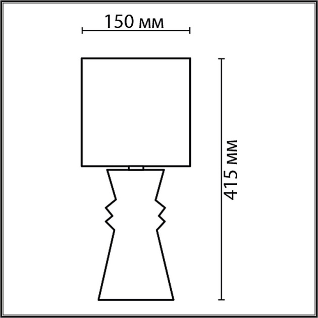 Настольная лампа Lumion Moderni Segi 8131/1T Фото № 2