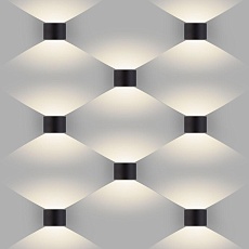 Уличный настенный светодиодный светильник Elektrostandard 1518 Techno LED Blade черный a038828 3