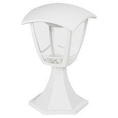 Садово-парковый светильник ЭРА «Валенсия» ДТУ 07-8-001 белый 4-гранный напольный IP44 светодиодный 8Вт 3000K Б0064284 1