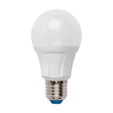 Лампа светодиодная Uniel E27 18W 6500K матовая LED-A60 18W/6500K/E27/FR PLP01WH UL-00005038