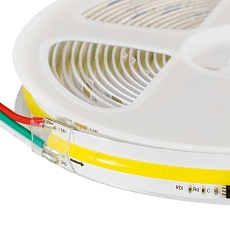 Лента светодиодная ELFLED 480COB диодов, 24В, 5м, ширина 4мм, белый 6500-7000К ELFLED-480COB-4-w6K-24 2