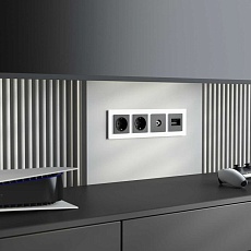 Рамка на 4 поста Werkel Favorit белый матовый W0041105 4690389159930 2