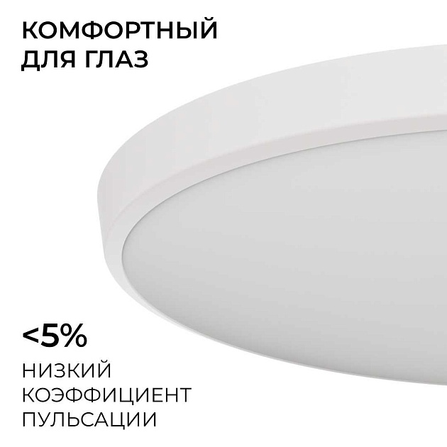 Накладной светодиодный светильник OGM O18-155 Фото № 7