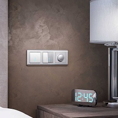 Диммер Werkel cеребряный рифленый W1142009 4690389159664 1