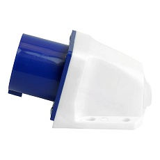 Вилка угловая ST-523 32А 220В 2P+PE IP44, PPG32-523-44, Stekker 49445 1