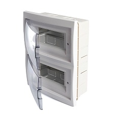 Бокс встраиваемый Stekker EBX50-2/16-20 16 модулей, пластик, серия Standart 39654 3