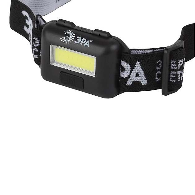 Налобный светодиодный фонарь ЭРА от батареек GB-607 Б0039620 Фото № 1