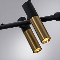 Подвесная светодиодная люстра Arte Lamp Klimt A2850SP-45BK 1