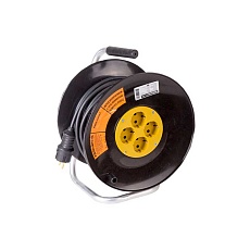 Удлинитель силовой на катушке 4 гнезда с/з 20 м 3х2,5 мм² PROFESSIONAL PROCONNECT 11-7612