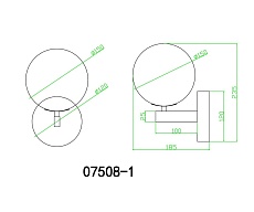 Бра Kink Light Сида 07508-1,01 1
