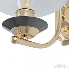 Бра Arte Milano Florentia-1240 301240/1W Bk/Gd 2