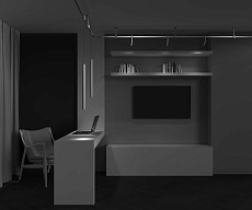 Трековый светильник Maytoni Technical TR156-1-5W4K-PT 3