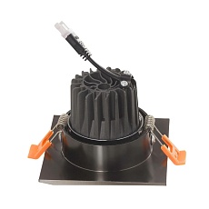 Встраиваемый светодиодный светильник Lumina Deco Dalston LDC F115 GR+BR 1