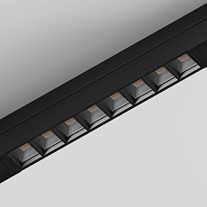 Трековый линейный светильник направленного света Hesby Lighting Skylite Однофазный, 342 мм-3000К, 20Вт, чёрный HSBL_0142 4