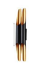 Бра Crystal Lux SONATA AP4 BL 1