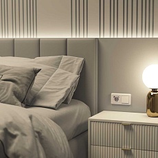 Выключатель одноклавишный Werkel перламутровый рифленый W1110013 4690389160783 2