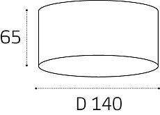 Светильник потолочный Italline IT014-0206 black 1