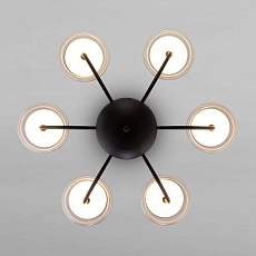 Подвесная светодиодная люстра Eurosvet Fungo 50388 LED черный 2