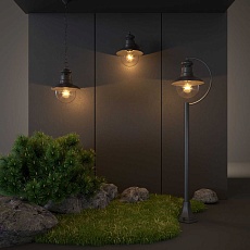 Уличный cветильник Elektrostandard Talli F GL 3002F черный a038485 1