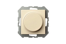 Диммер поворотно-нажимной Liregus Epsilon бежевый 28-0642 1