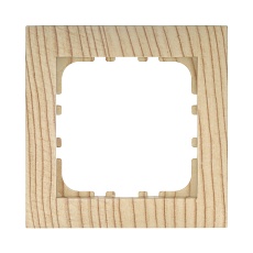 Рамка LK Studio 1-постовая (сосна) LK60 864125-1
