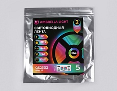 Светодиодная влагозащищенная лента Ambrella Light 14,4W/m 60LED/m 5050SMD RGB 5M GS2302 3