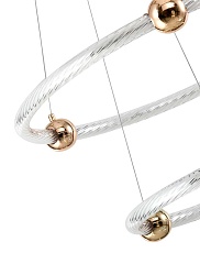 Подвесная светодиодная люстра Zortes AURALIA ZRS.57790.94 2