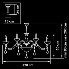 Подвесная люстра Osgona Artifici 719188 1