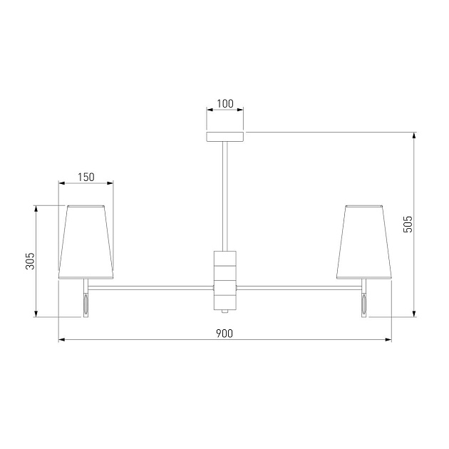 Подвесная люстра Eurosvet Milazzo 60137/8 золото Фото № 3