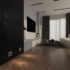 Встраиваемая LED подсветка Werkel с датчиком движения черный матовый W1154608 4690389192227 4