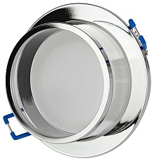 Светильник встраиваемый декоративный ЭРА DK99 CH под лампу MR16 GU5.3 хром Б0058394 3