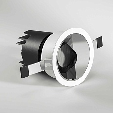 Встраиваемый светодиодный светильник Elektrostandard Inline 25090/LED 10W 4000K белый/хром a064611 2