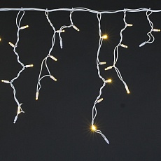 Cветодиодная гирлянда Sneha бахрома 230V теплый белый мерцающий A-507 WW/W FLASH 2