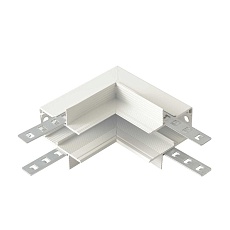 Внутренний соединитель угловой для встраиваемого магнитного шинопровода для ГКЛ12,5 мм Crystal Lux CLT 0.223 13 WH 1