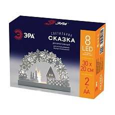 Светодиодная новогодняя фигура ЭРА EGNDS-01 Сказка 8 LED Б0051928 1