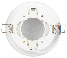 Светильник встраиваемый ЭРА KL111 WH/SL под лампу GX53 белый/серебро матовый Б0061539 3