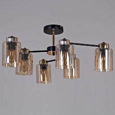 Потолочная люстра Reluce 01606-0.3-06 BK+FGD 3