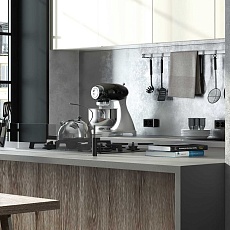 Розетка двойная с заземлением Werkel Gallant черный/хром W5072135 4690389164705 2