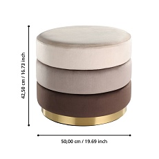 Пуф Eglo Mashike 424132 2