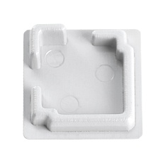 Заглушка без отверстия для профиля CAB281, LD377 (комплект 4шт) 1