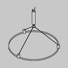 Готовая конструкция (набор) Maytoni Technical TFC-Flar-H02-PT 1
