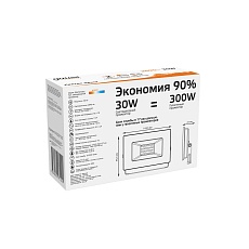 Прожектор светодиодный Gauss Elementary 30W 3000К 613527130 4