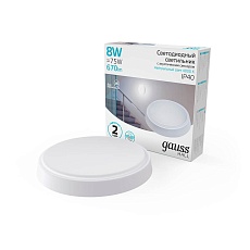 Настенно-потолочный светодиодный светильник Gauss Hall 193411208-OAS 3