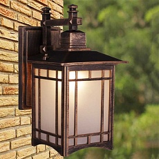 Настенный фонарь Reluce 08245-0.2-001U BKG 5