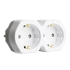 Разветвитель сетевой Stekker 2гн с/з ADP16-12-20 32870 4