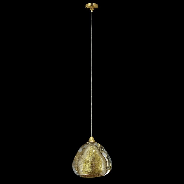 Подвесной светодиодный светильник Crystal Lux Verano SP1 Gold Фото № 5